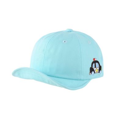 Czapka z daszkiem chłopięca, niebieska, Be Snazzy