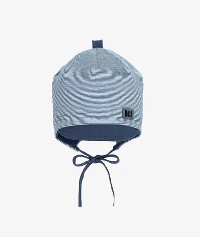 Czapka z daszkiem chłopięca, wiązana, mix, paski, Boss, Iltom