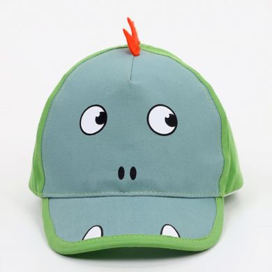 Czapka z daszkiem chłopięca, zielona, Yoclub