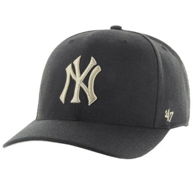 Czapka z daszkiem męska, czarna, 47 Brand New York Yankees MLB Cold Zone Cap