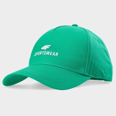Czapka z daszkiem, unisex, zielona, 4F