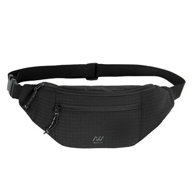 Czarna torba crossbody unisex z regulowanym paskiem NOWEAR