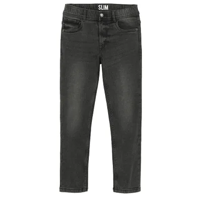 Czarne spodnie jeansowe slim Cool Club