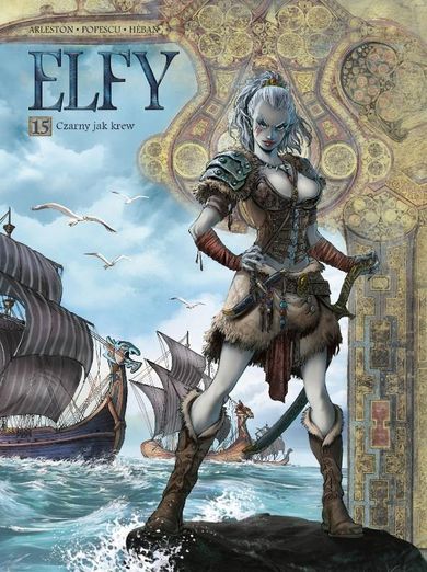 Czarny jak krew. Świat Akwilonu. Elfy. Tom 15