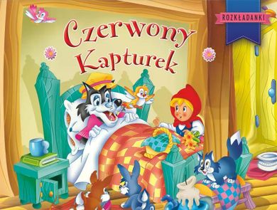 Czerwony Kapturek. Rozkładanki
