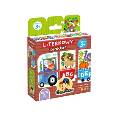 CzuCzu, Literkowy traktor dla dzieci 3+