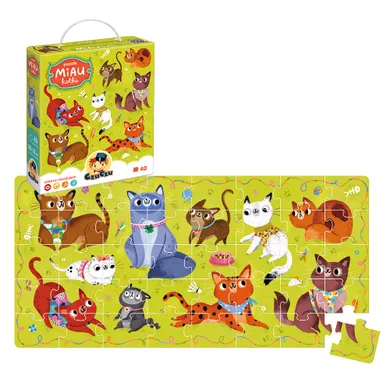 CzuCzu, Miau Kotki. puzzle, 40 elementów, 3+