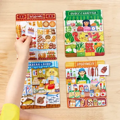 CzuCzu, Na zakupy, puzzle + gra