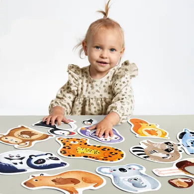 Czuczu, Pierwsze puzzle, Mama i ja, 11x 2 elementy, 18m+