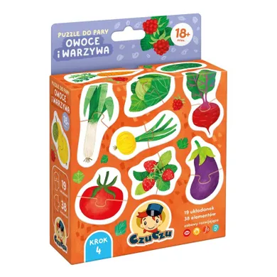CzuCzu, Puzzle do pary, Owoce i warzywa