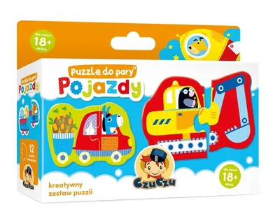CzuCzu, Puzzle do pary. Pojazdy