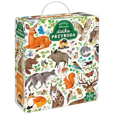 CzuCzu, puzzle odkrywcy, Dzika przyroda, 300 elementów