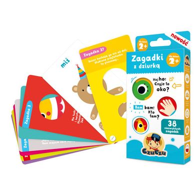 CzuCzu, zagadki z dziurką dla dzieci 2+