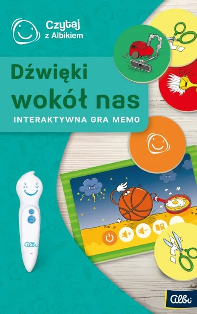 Czytaj z Albikiem. Dźwięki wokół nas. Interaktywna gra memo