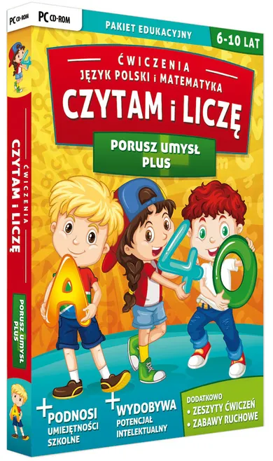 Czytam i liczę. Porusz umysł. Plus, PC