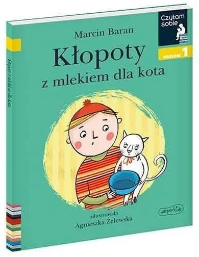 Czytam sobie. Kłopoty z mlekiem dla kota. Poziom 1