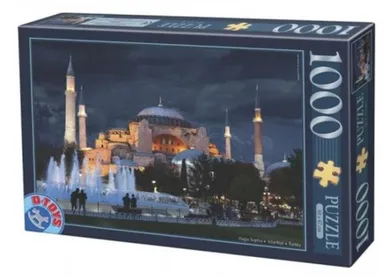 D-Toys, Turcja, Istambuł-Hagia Sophia, puzzle, 1000 elementów