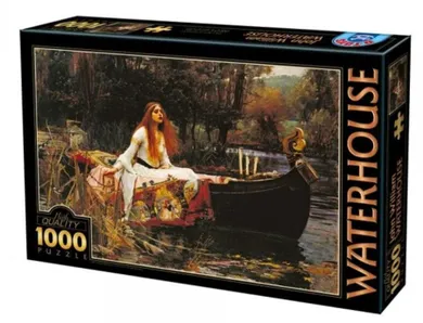 D-Toys, Waterhouse, Pani Shallot, puzzle, 1000 elementów