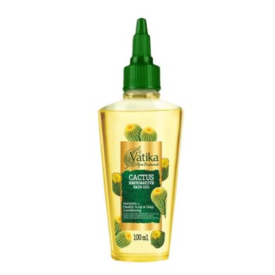 Dabur Vatika, Cactus, wzmacniająco-regenerujący olejek do włosów, 100 ml
