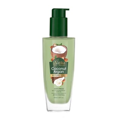 Dabur Vatika, Coconut Argan, wygładzający olejek do włosów, 100 ml