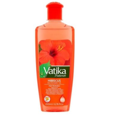 Dabur Vatika, Hibiscus, Multivitamin Oil, odżywczy olejek do włosów z hibiskusem, 200 ml