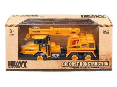 Daffi, Heavy Duty, dźwig, pojazd budowlany, model metalowy, 1:50