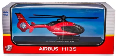 Daffi, helikopter strażacki, pojazd ratunkowy, model metalowy, 1:100