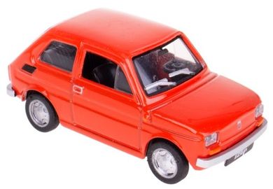 Daffi, Kolekcja Polskiej Motoryzacji, Fiat 126p, pojazd, model metalowy, 1:43