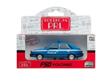 Daffi, Kolekcja PRL, FSO Polonez Milicja, pojazd, model metalowy, 1:43