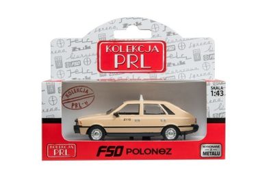 Daffi, Kolekcja PRL, Polonez Taxi, pojazd, model metalowy, 1:43