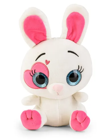Daffi, Królik, maskotka, biały, 20 cm