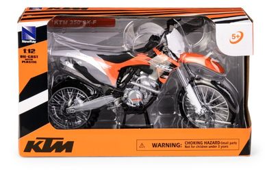 Daffi, KTM 350 SX-F, motocykl, model metalowy, 1:12