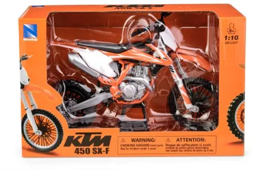 Daffi, KTM 450 SX-F 2018, motocykl, model metalowy, 1:10