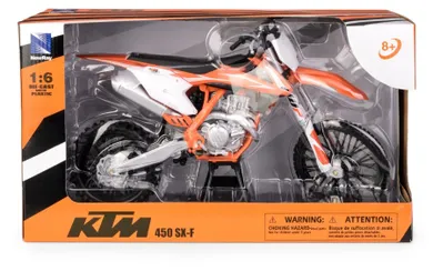 Daffi, KTM 450 SX-F 2018, motocykl, model metalowy, 1:6