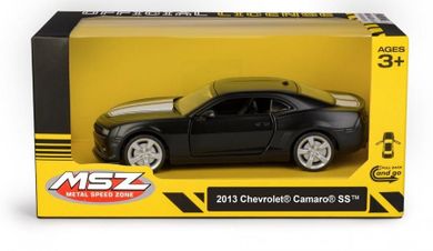 Daffi, MSZ, 2013 Chevrolet Camaro SS, pojazd, model metalowy, czarny, 5"