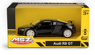 Daffi, MSZ, Audi R8 GT, pojazd, model metalowy, czarny, 5"