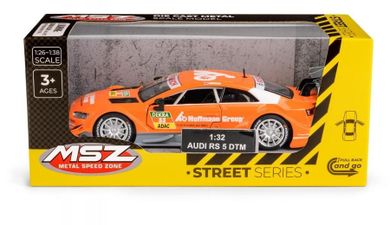Daffi, MSZ, Audi RS 5 DTM, pojazd, model metalowy, pomarańczowy, 1:32