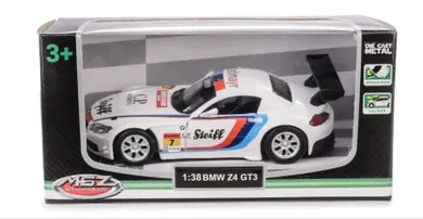 Daffi, MSZ, BMW Z4 GT3, pojazd, model metalowy, biały, 1:38