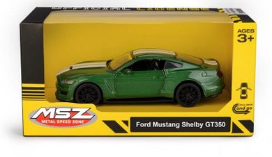 Daffi, MSZ, Ford Mustang Shelby GT350, pojazd, model metalowy, zielony, 5"