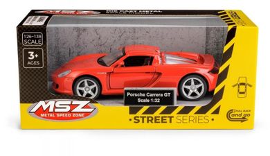 Daffi, MSZ, Porsche Carrera GT, pojazd, model metalowy, czerwony, 1:32