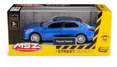 Daffi, MSZ, Toyota Camry, pojazd, model metalowy, niebieski, 1:34