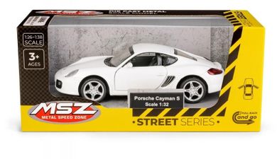 Daffi, MSZ, Toyota GR Supra, pojazd, model metalowy, biały, 1:31
