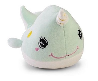 Daffi, Narwal miętowy, maskotka, 25 cm