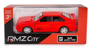 Daffi, RMZ City, Audi Quattro Coupe 1980-1991, model pojazdu, czerwony, 1:35