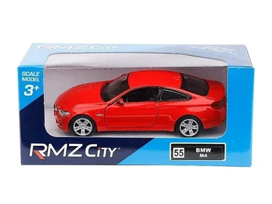 Daffi, RMZ City, BMW M4 Coupe, model metalowy, czerwony, 1:32
