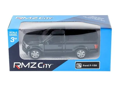Daffi, RMZ City, Ford F150 2018, model metalowy, czarny, 1:32