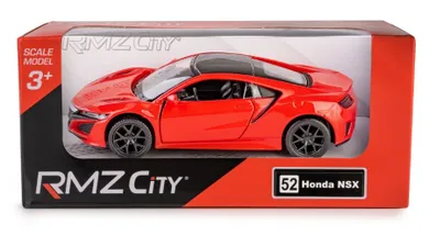 Daffi, RMZ City, Honda NSX 2017, pojazd, model metalowy, czerwony