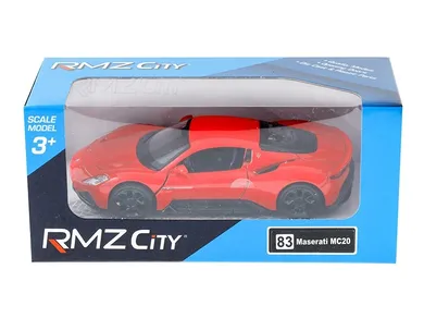 Daffi, RMZ City, Maserati MC20, model metalowy, czerwony, 1:32