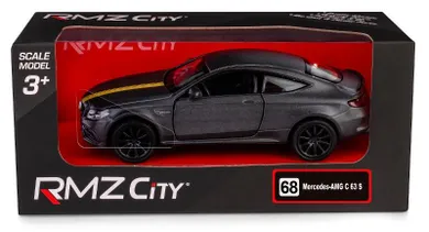 Daffi, RMZ City, Mercedes-Benz C63 S AMG Coupe 2019, model pojazdu, matte grey, 1:35