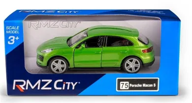 Daffi, RMZ City, Porsche Macan S, model metalowy, zielony, 1:32